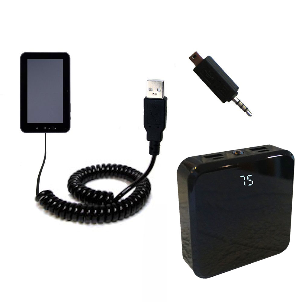 Rechargeable Pack Charger compatible with the Tursion ZTPAD C71