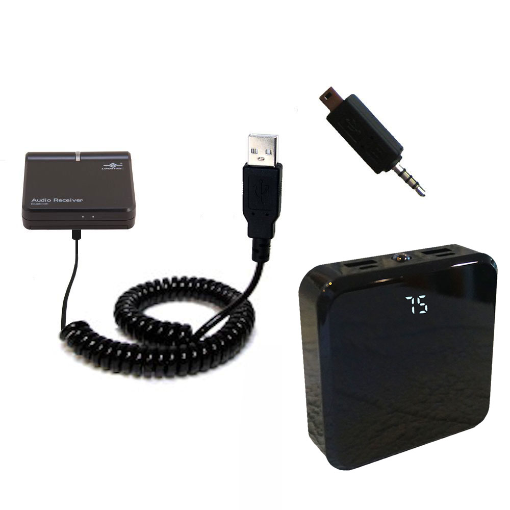 Rechargeable Pack Charger compatible with the Vantec NBA-BTA350-BK