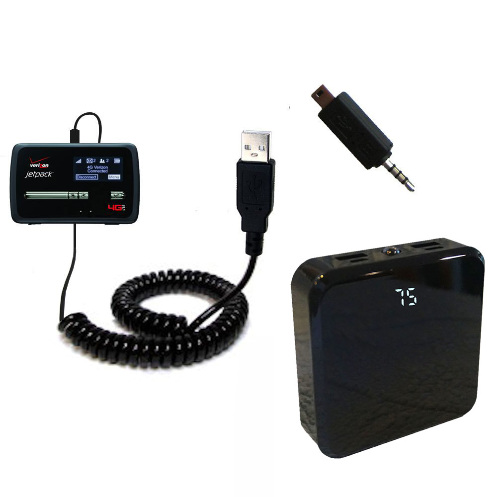 Rechargeable Pack Charger compatible with the Verizon Jetpack 4GLTE