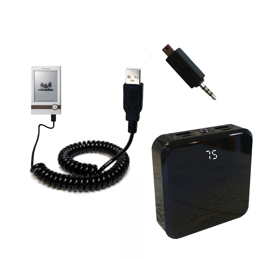 Rechargeable Pack Charger compatible with the ViewSonic VEB612