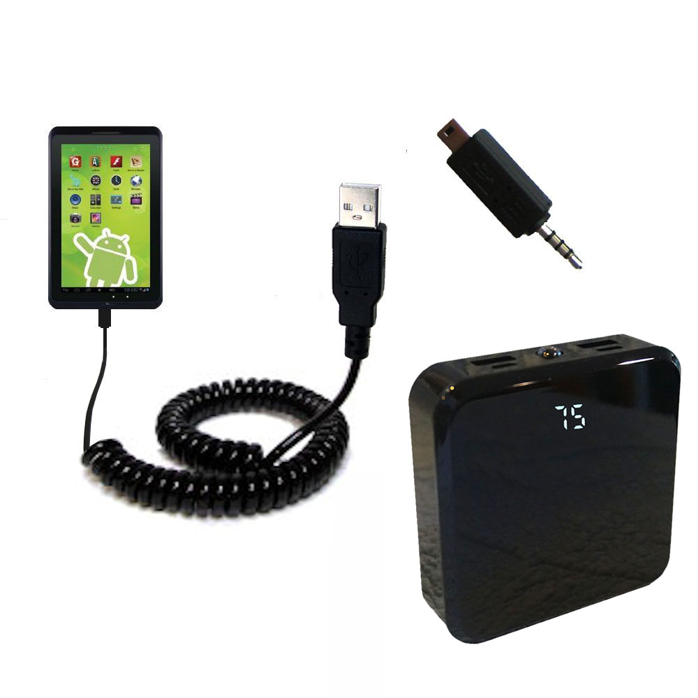 Rechargeable Pack Charger compatible with the Zeki 10 Tablet TB1082B