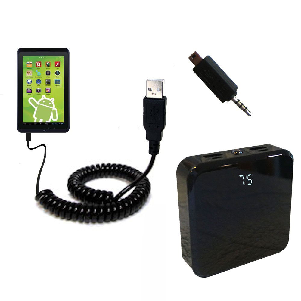 Rechargeable Pack Charger compatible with the Zeki Android Tablet TBD1083B TBD1093B