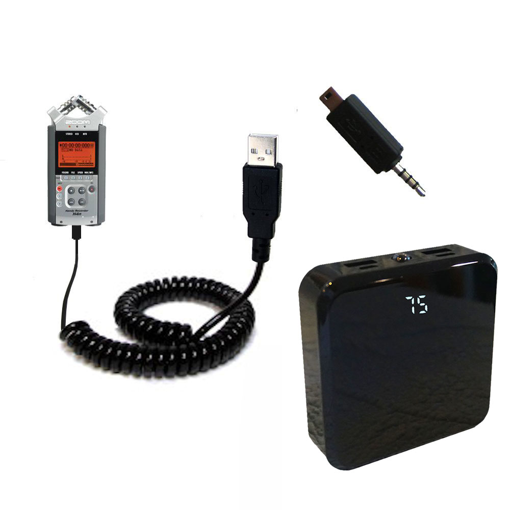 Rechargeable Pack Charger compatible with the Zoom H4n