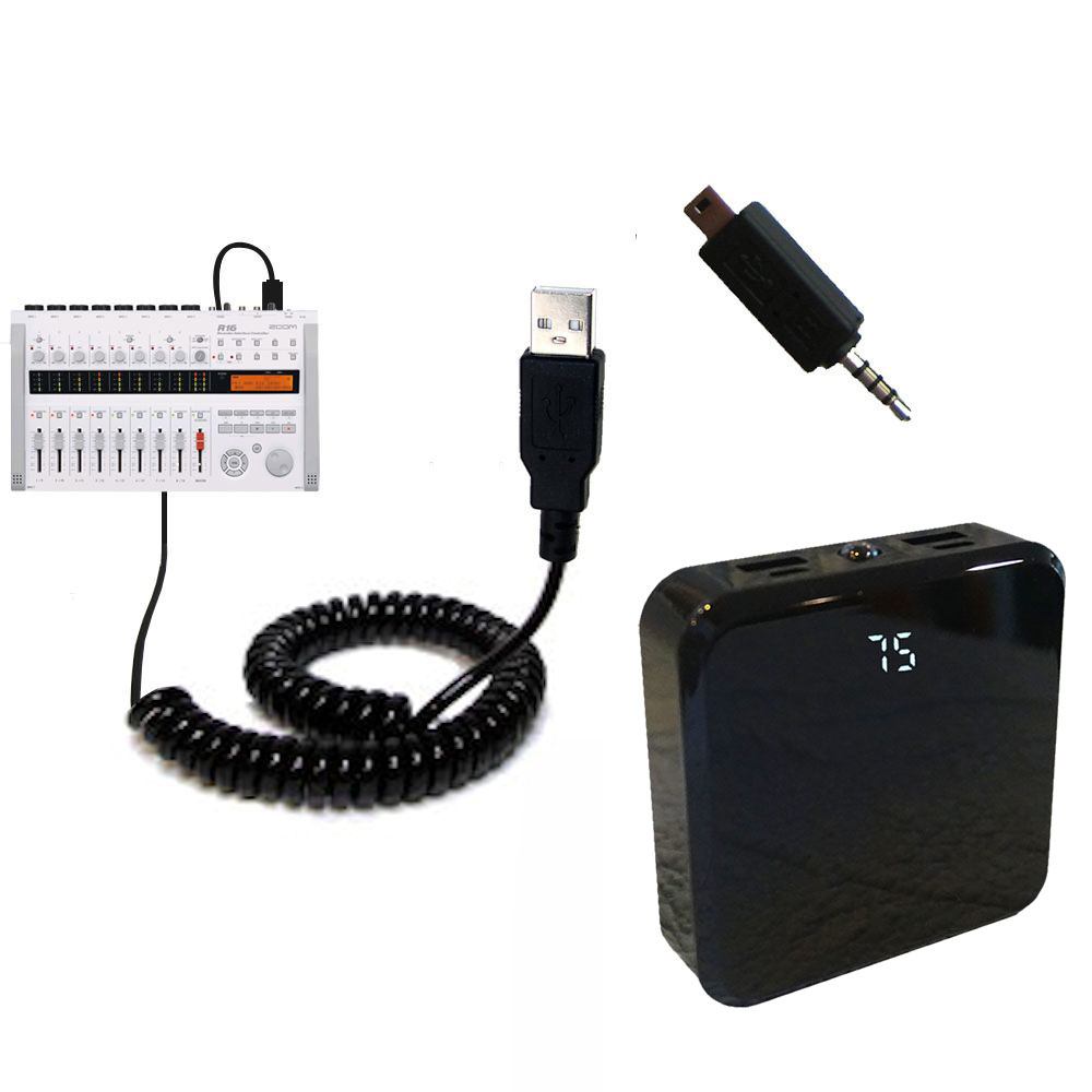 Rechargeable Pack Charger compatible with the Zoom R16