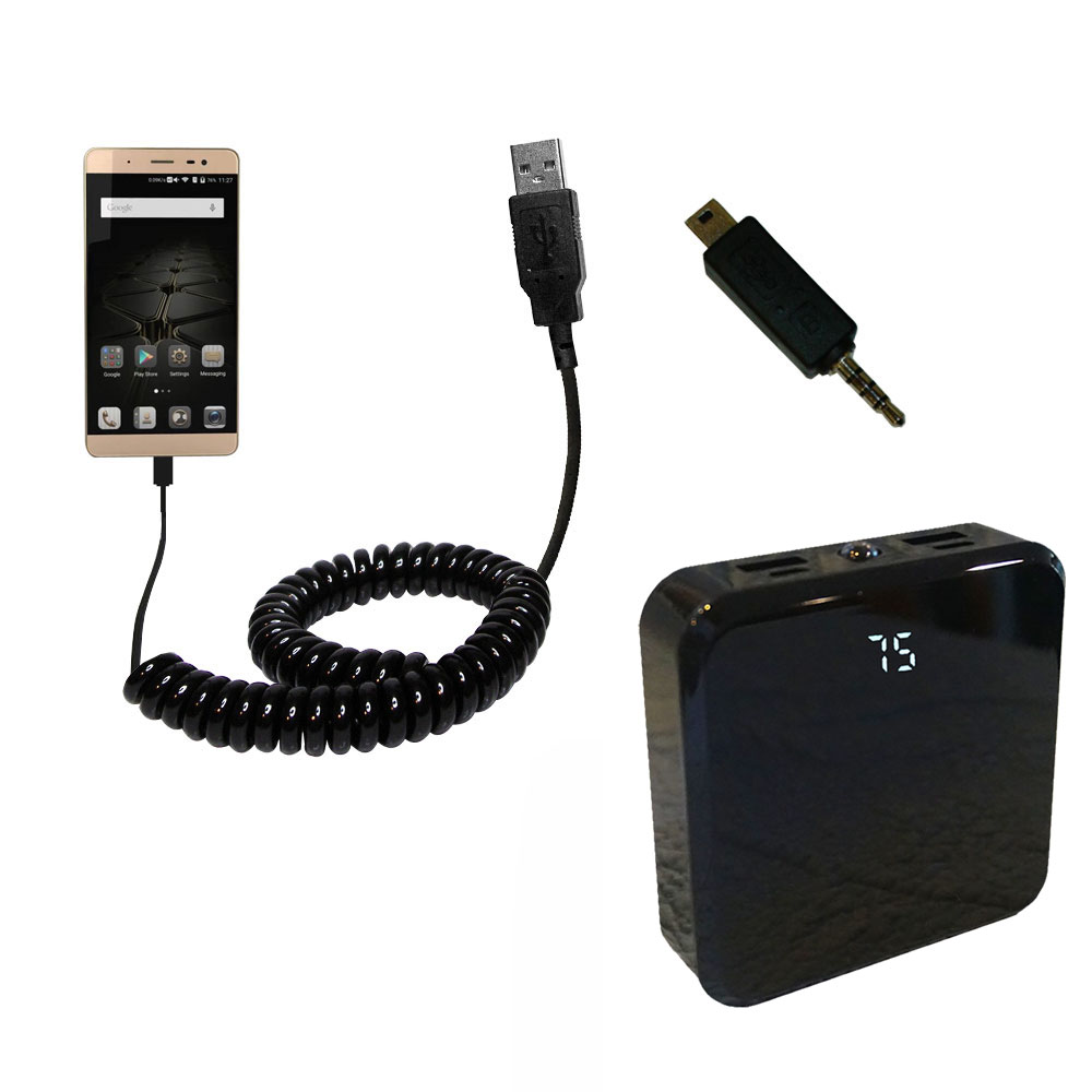 Rechargeable Pack Charger compatible with the ZTE Axon Max