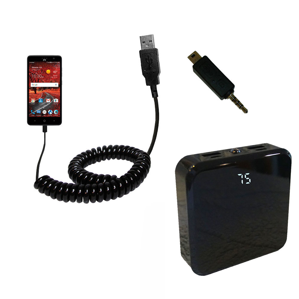 Rechargeable Pack Charger compatible with the ZTE Grand X 4