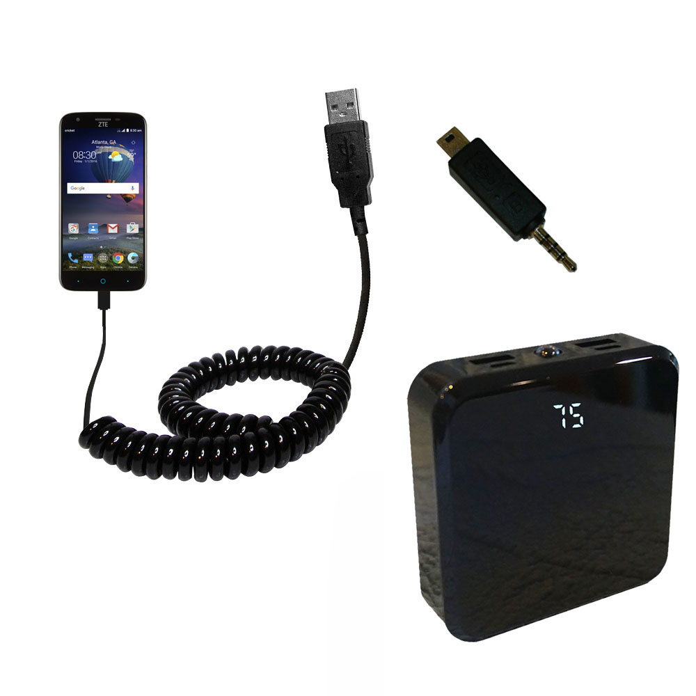 Rechargeable Pack Charger compatible with the ZTE Grand X3