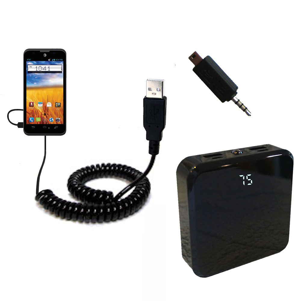 Rechargeable Pack Charger compatible with the ZTE Mustang Z998