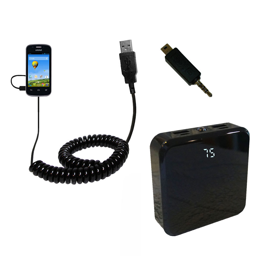 Rechargeable Pack Charger compatible with the ZTE Prelude 2