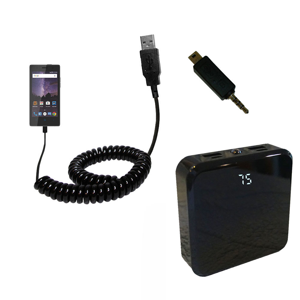Rechargeable Pack Charger compatible with the ZTE Tempo