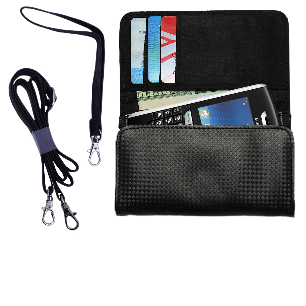 Purse Handbag Case for the Blackberry 8800 8820 8830  - Color Options Blue Pink White Black and Red