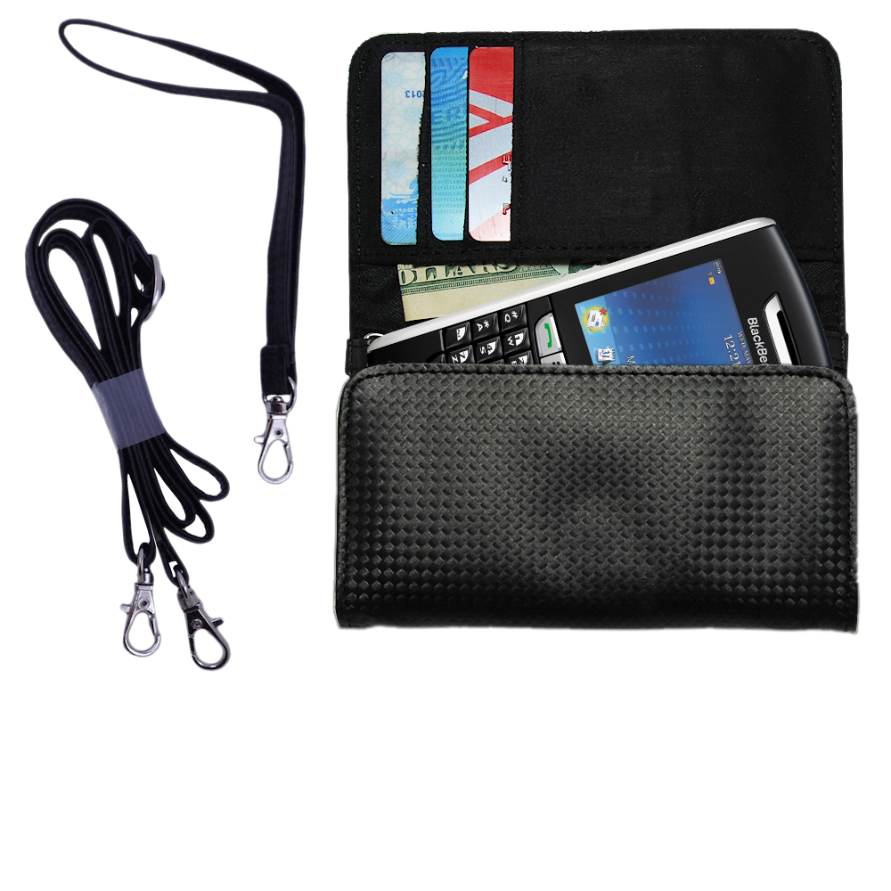 Purse Handbag Case for the Blackberry 8800  - Color Options Blue Pink White Black and Red