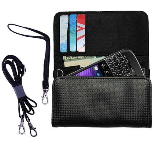Purse Handbag Case for the Blackberry Bold 9790  - Color Options Blue Pink White Black and Red