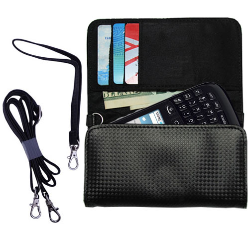 Purse Handbag Case for the Blackberry Curve 9220  - Color Options Blue Pink White Black and Red