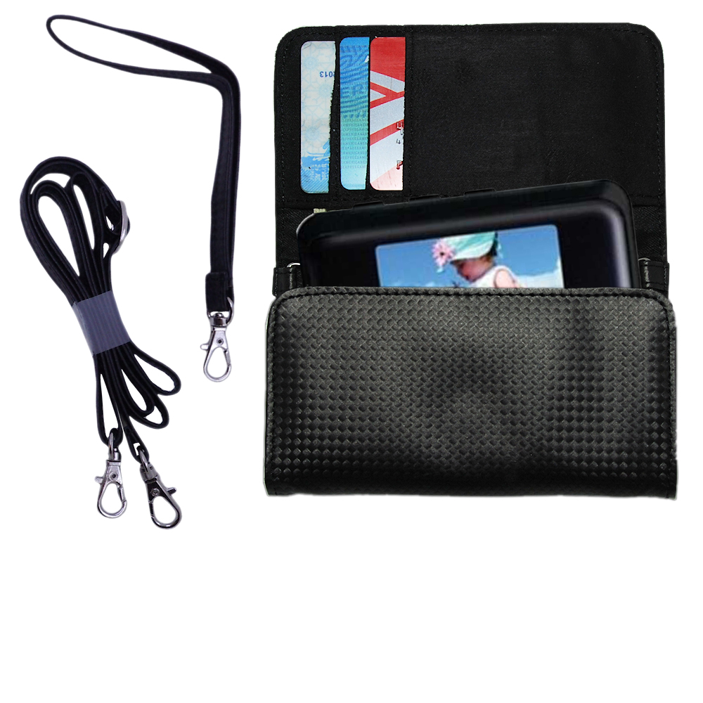 Purse Handbag Case for the Coby DP151 keychain frame  - Color Options Blue Pink White Black and Red