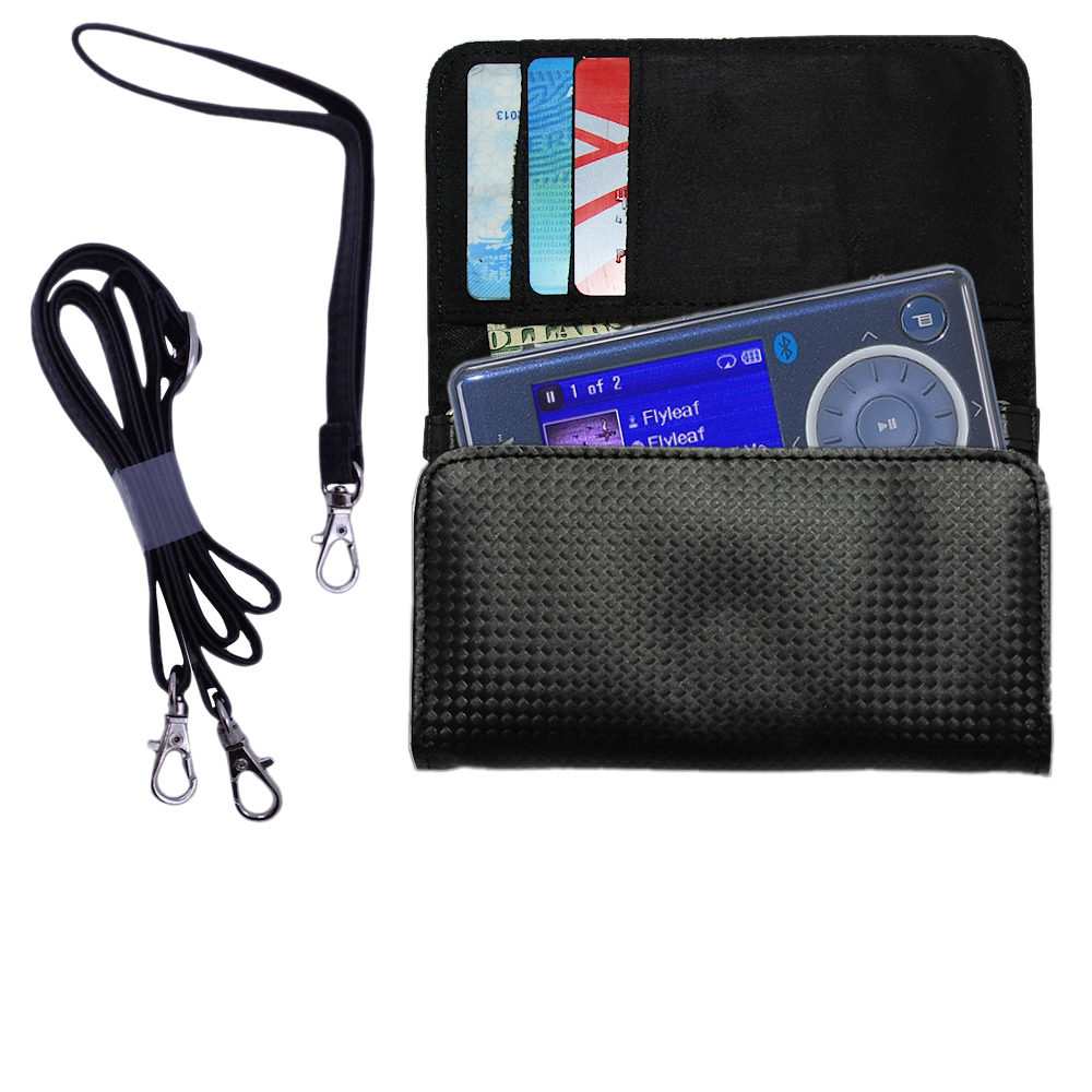 Purse Handbag Case for the Insignia MP3 Player  - Color Options Blue Pink White Black and Red