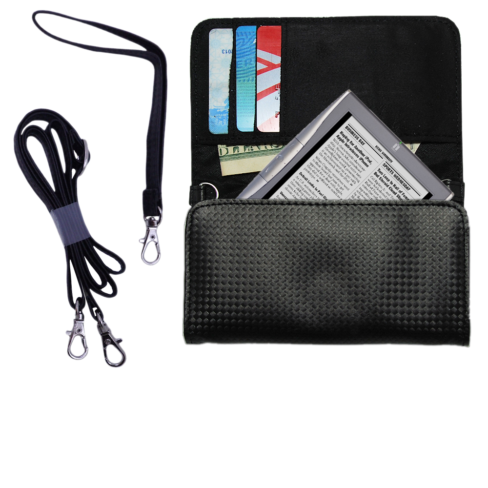 Purse Handbag Case for the iRex Digital Reader 1000  - Color Options Blue Pink White Black and Red