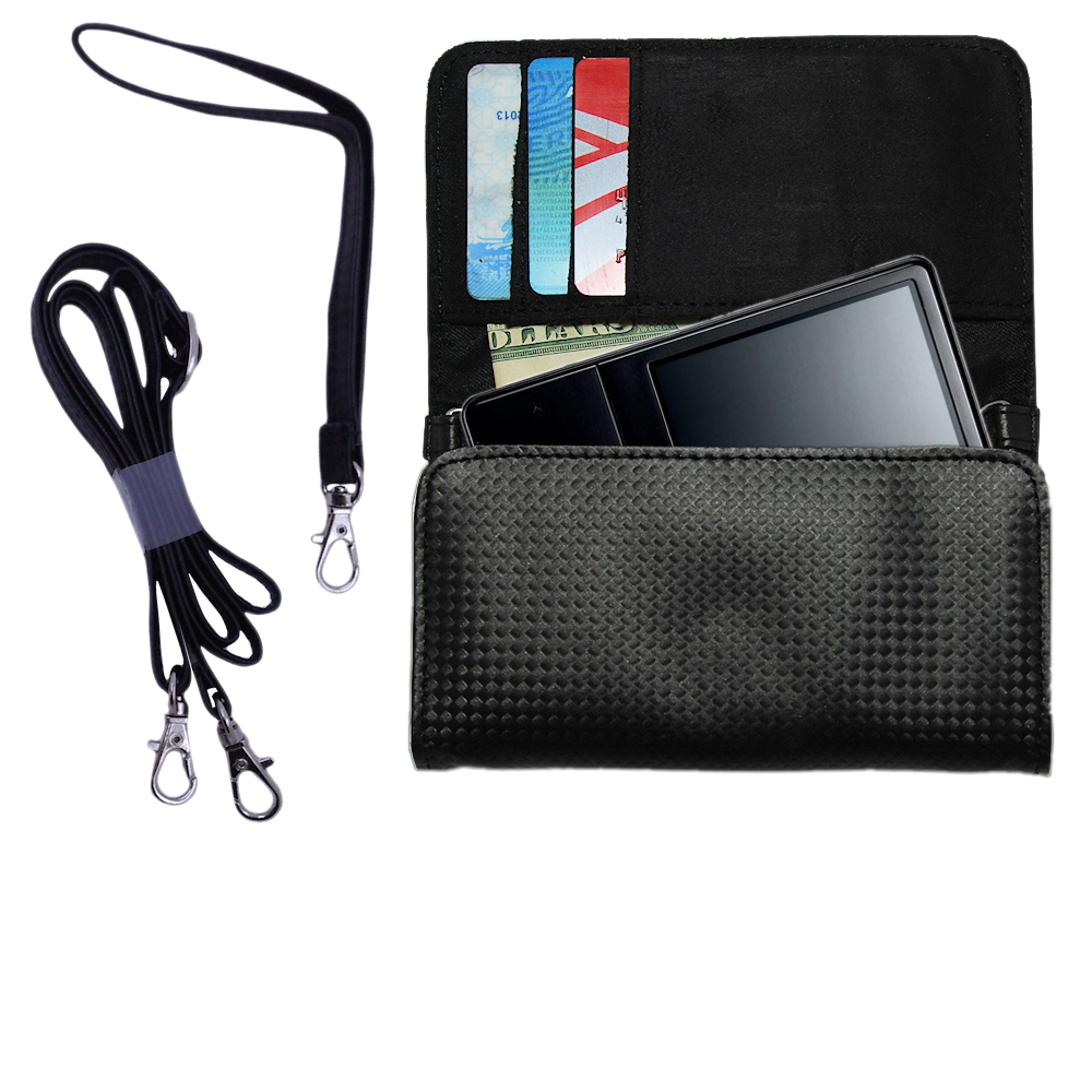 Purse Handbag Case for the iRiver E100 4GB  - Color Options Blue Pink White Black and Red