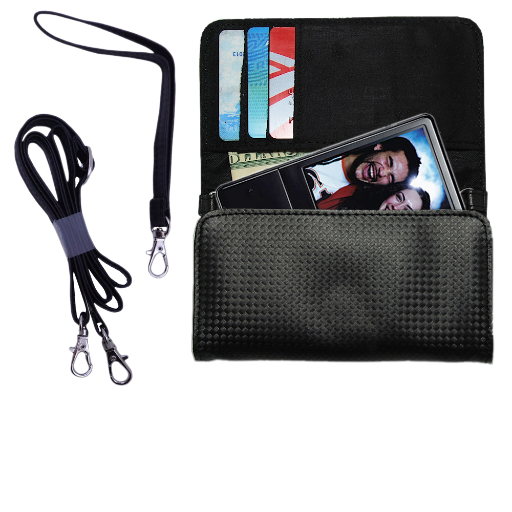 Purse Handbag Case for the iRiver E100 8GB  - Color Options Blue Pink White Black and Red