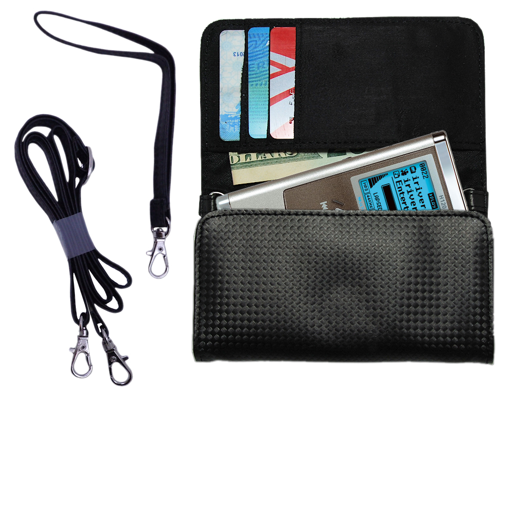 Purse Handbag Case for the iRiver H110 H120 H140  - Color Options Blue Pink White Black and Red