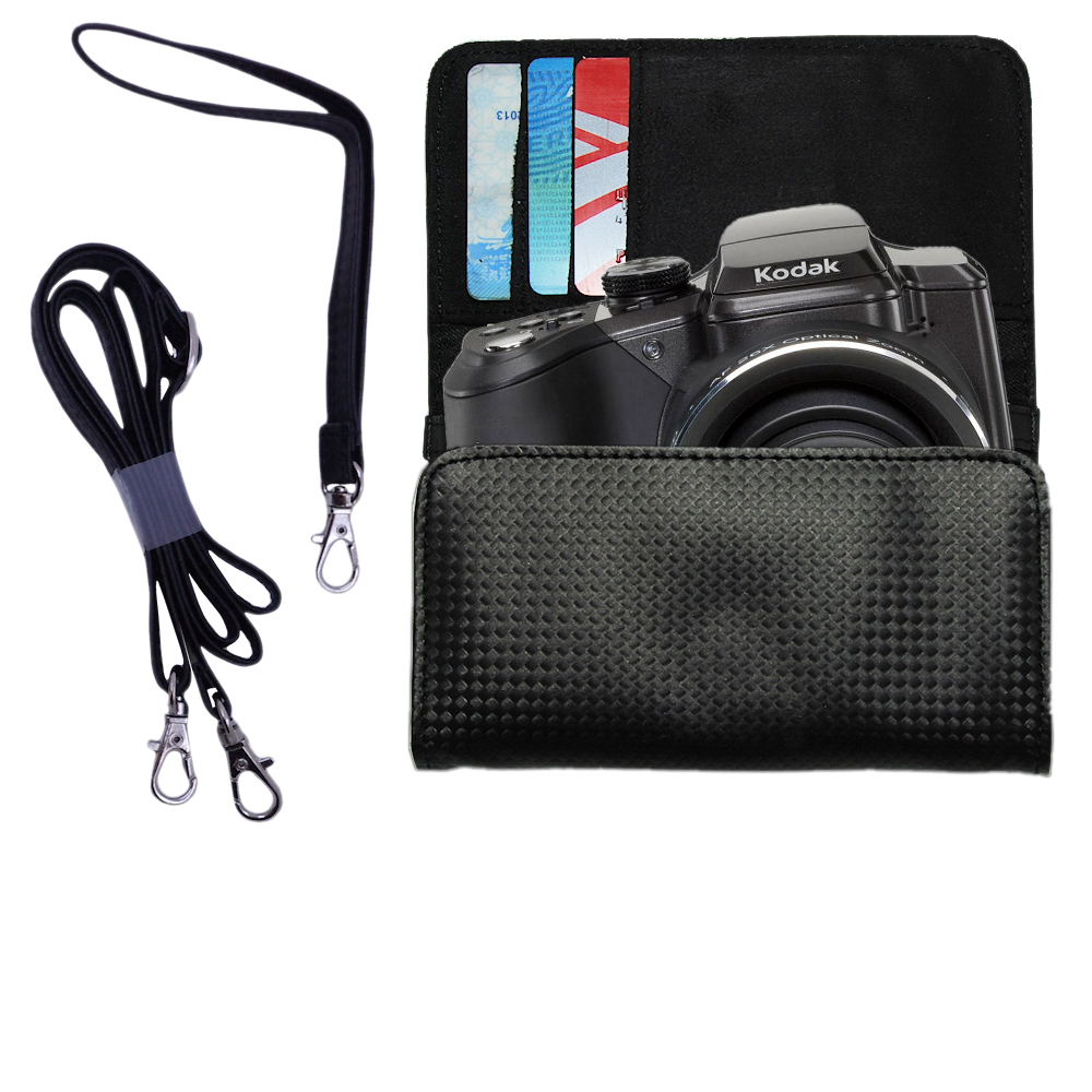 Purse Handbag Case for the Kodak Easyshare EKC-P850  - Color Options Blue Pink White Black and Red
