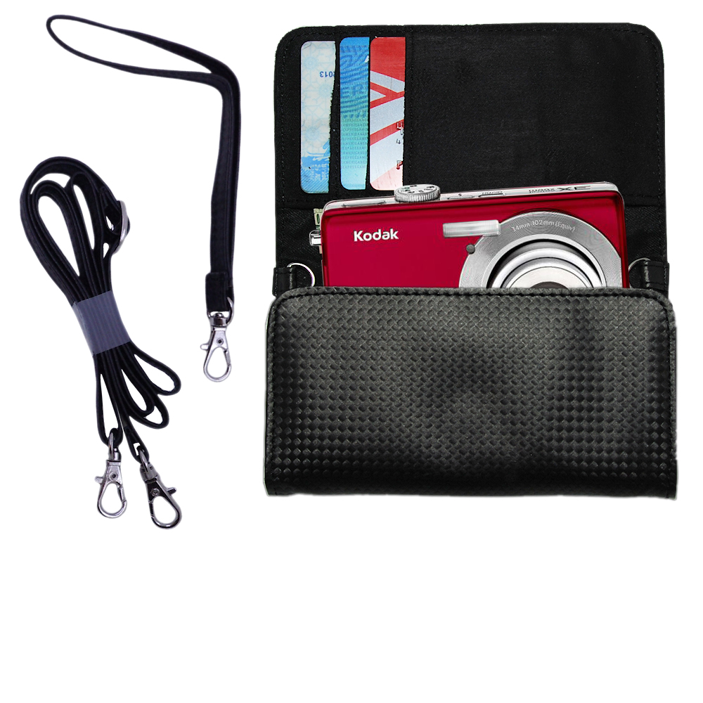 Purse Handbag Case for the Kodak M863  - Color Options Blue Pink White Black and Red