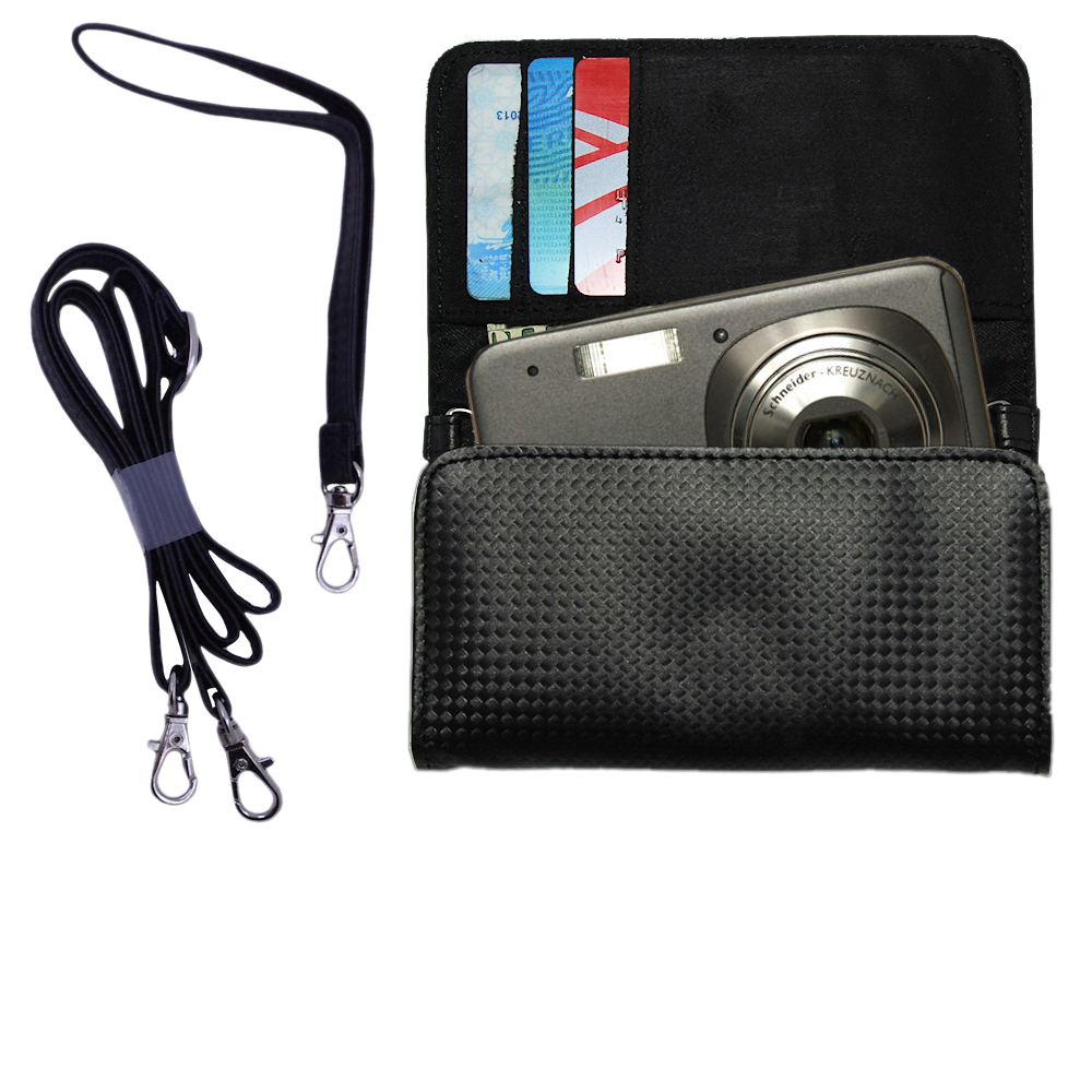 Purse Handbag Case for the Kodak V1273  - Color Options Blue Pink White Black and Red