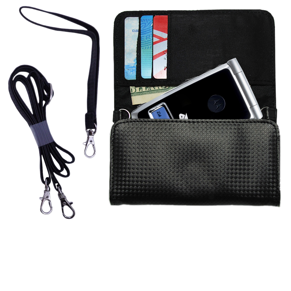 Purse Handbag Case for the Motorola i830  - Color Options Blue Pink White Black and Red