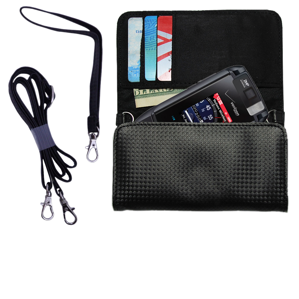 Purse Handbag Case for the Motorola MOTORAZR maxx Ve  - Color Options Blue Pink White Black and Red