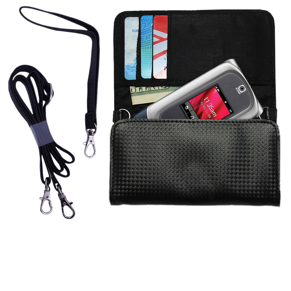 Purse Handbag Case for the Motorola RAZR VE20  - Color Options Blue Pink White Black and Red