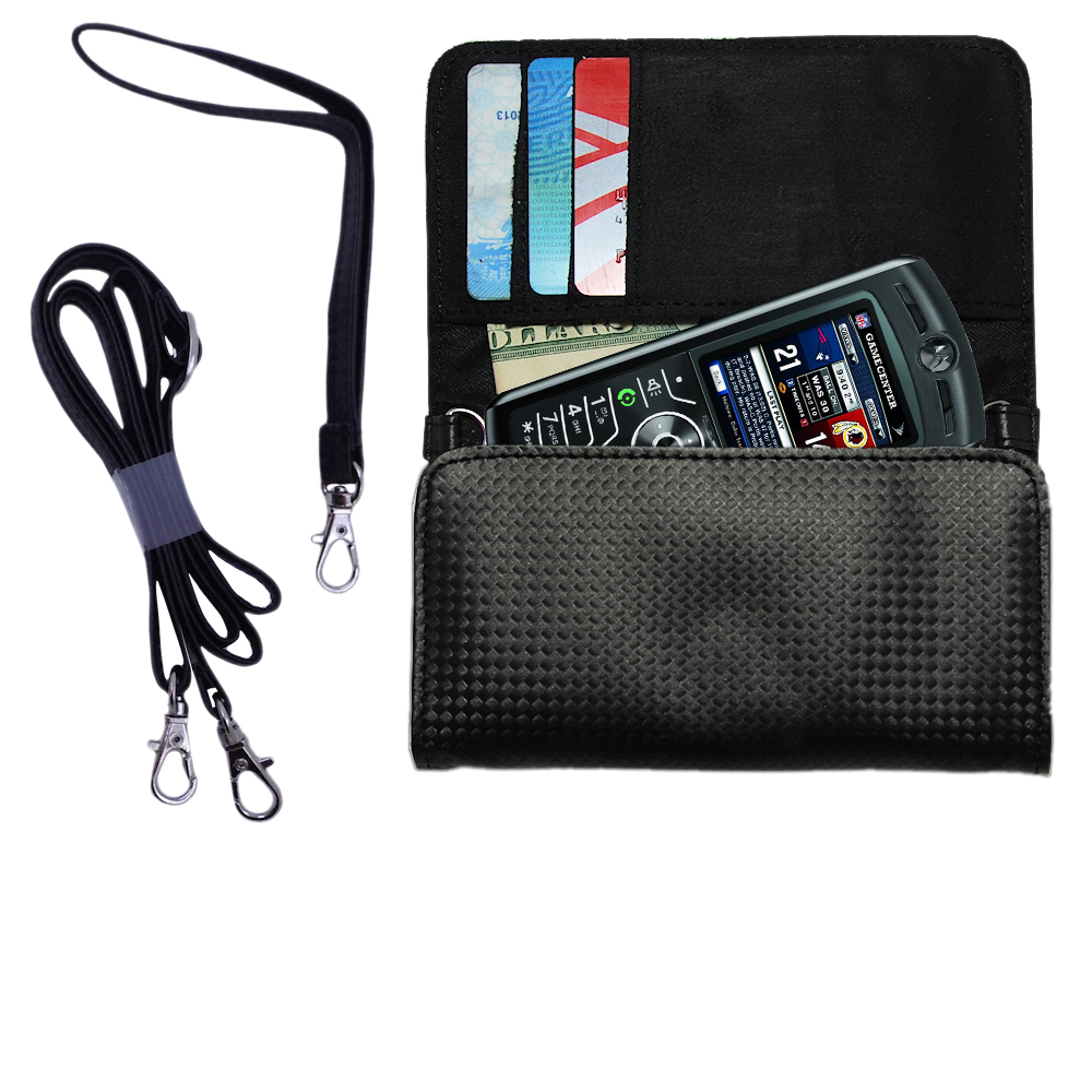 Purse Handbag Case for the Motorola SLVR L7C  - Color Options Blue Pink White Black and Red