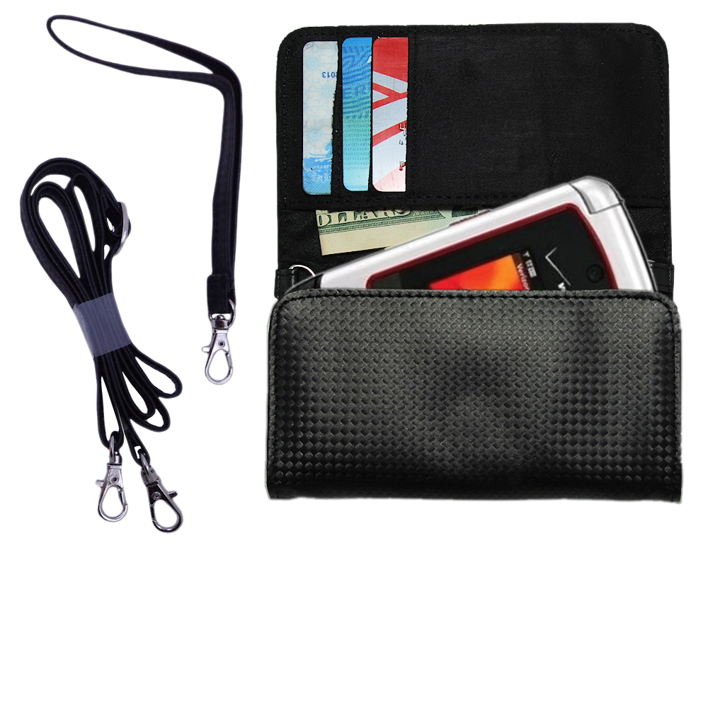 Purse Handbag Case for the Motorola V750  - Color Options Blue Pink White Black and Red