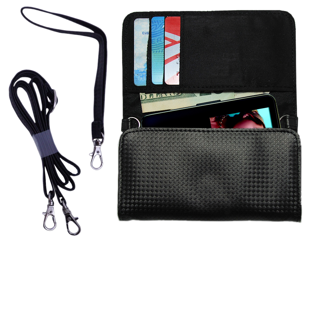 Purse Handbag Case for the Philips GoGear SA3224  - Color Options Blue Pink White Black and Red