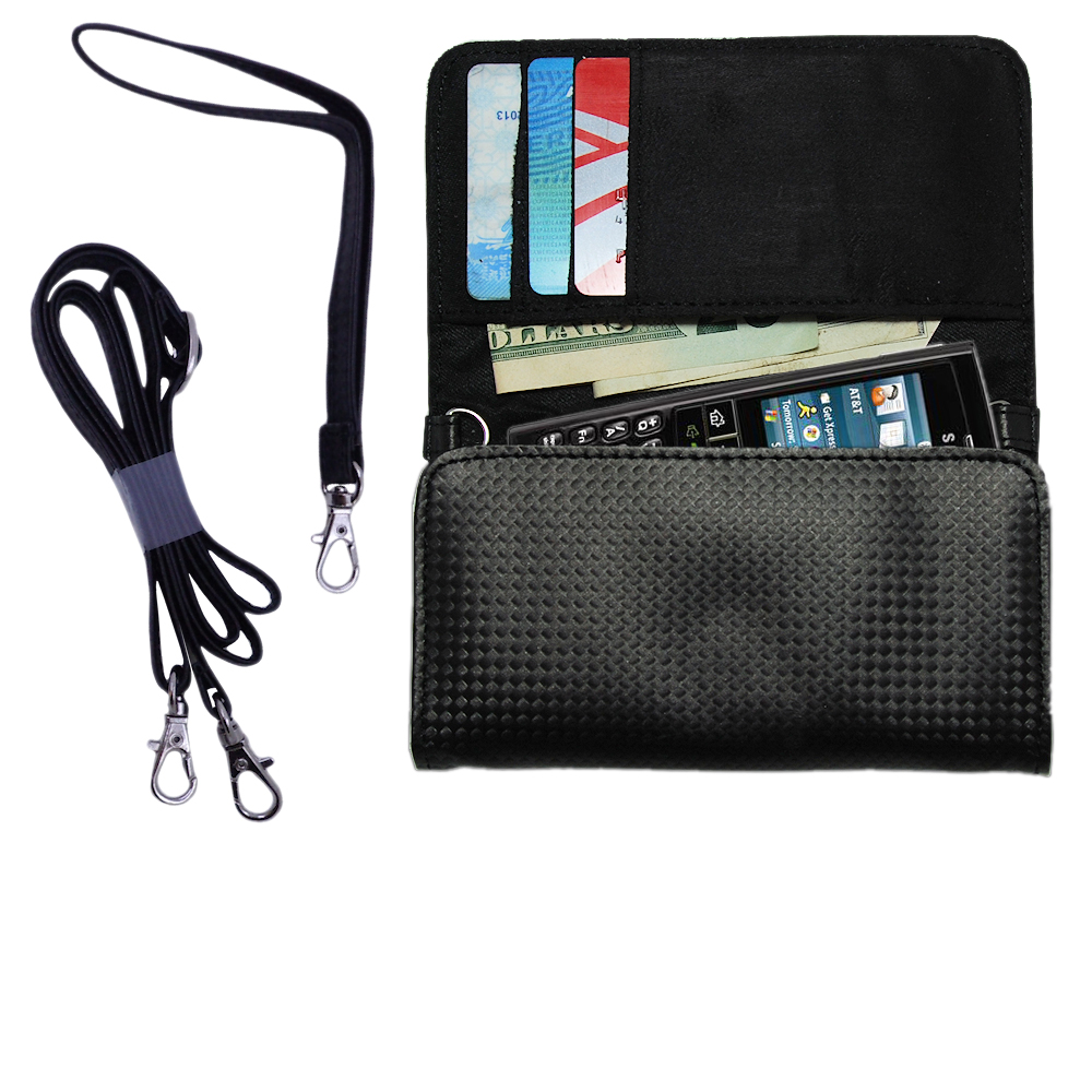 Purse Handbag Case for the Samsung Blackjack i607  - Color Options Blue Pink White Black and Red