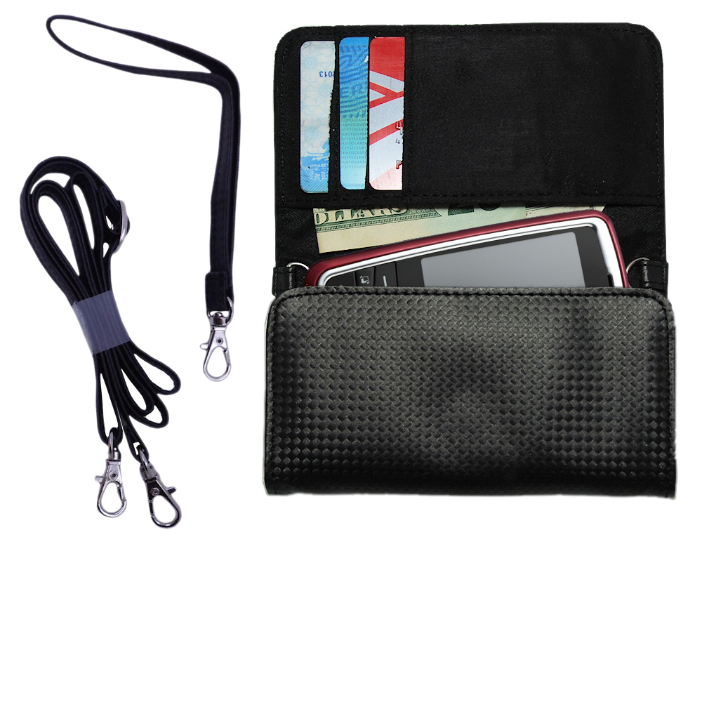 Purse Handbag Case for the Samsung SGH-i400  - Color Options Blue Pink White Black and Red