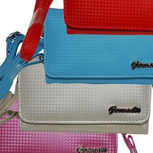Purse Handbag Case for the Samsung SPH-M305  - Color Options Blue Pink White Black and Red
