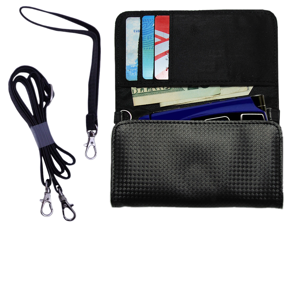Purse Handbag Case for the Sanyo Katana SCP 6600  - Color Options Blue Pink White Black and Red