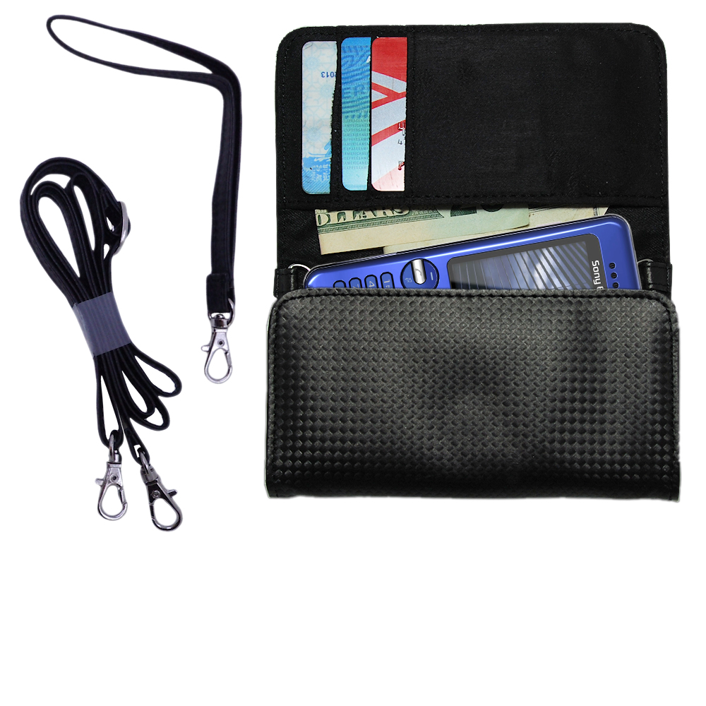 Purse Handbag Case for the Sony Ericsson S302  - Color Options Blue Pink White Black and Red