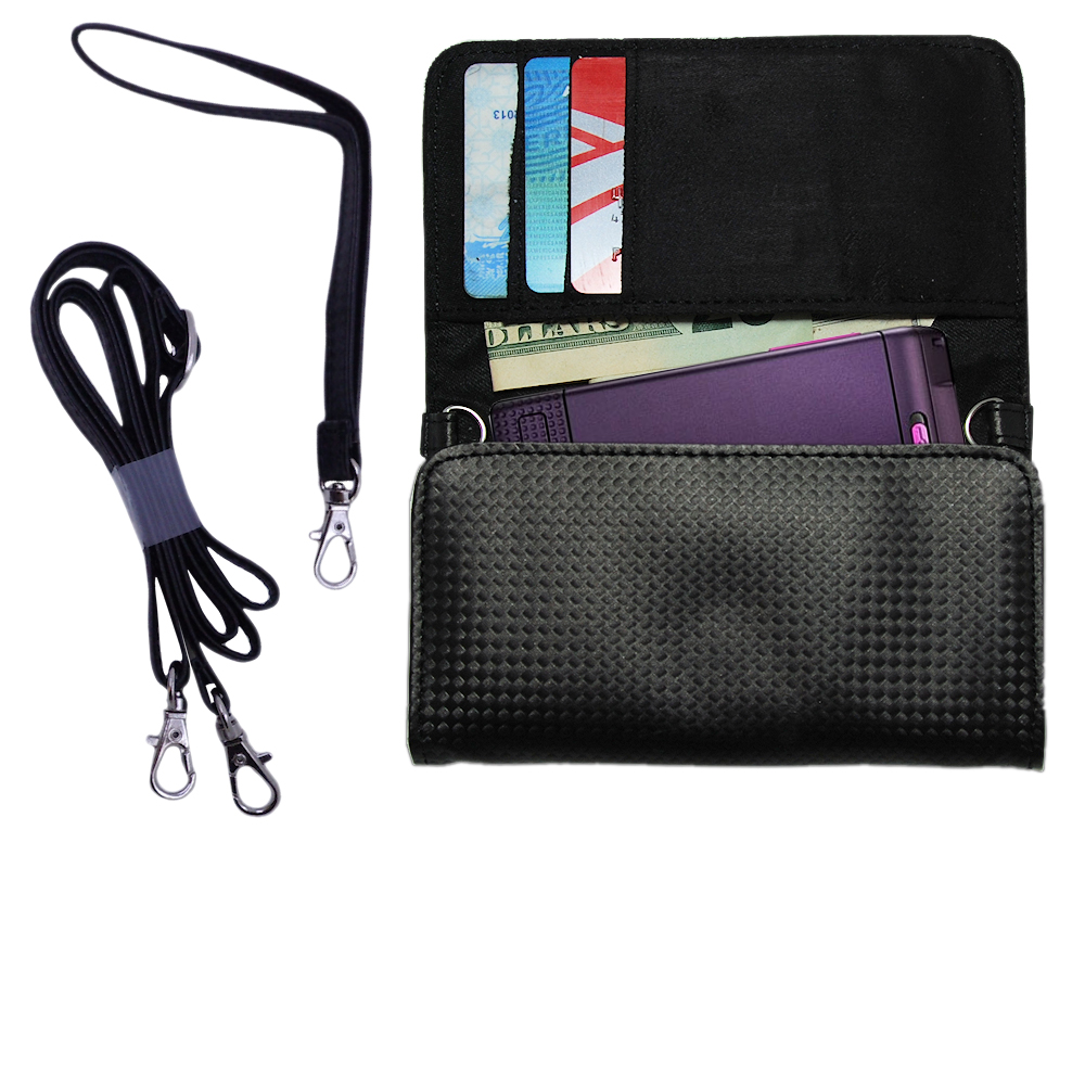 Purse Handbag Case for the Sony Ericsson w380a  - Color Options Blue Pink White Black and Red
