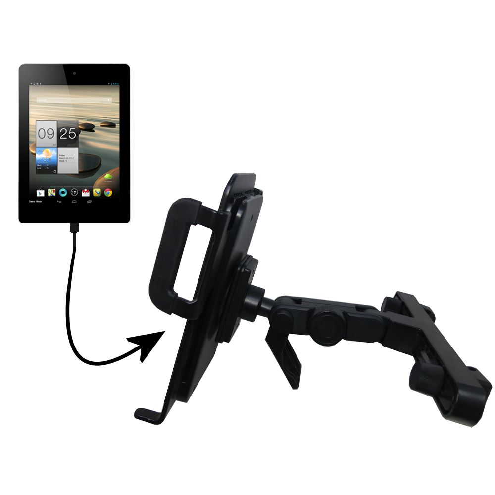 Headrest Holder compatible with the Acer Iconia A1-810-L416 7.9 Inch