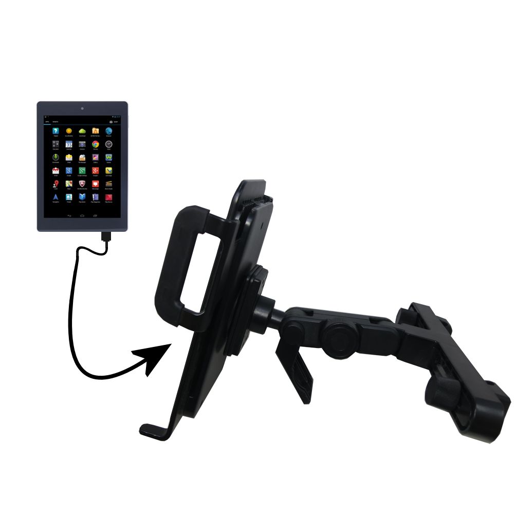Headrest Holder compatible with the Acer Iconia A1