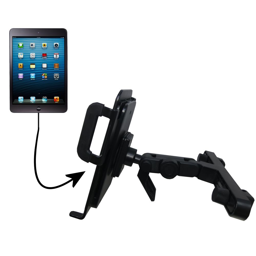 Headrest Holder compatible with the Apple iPad Mini (all generations)