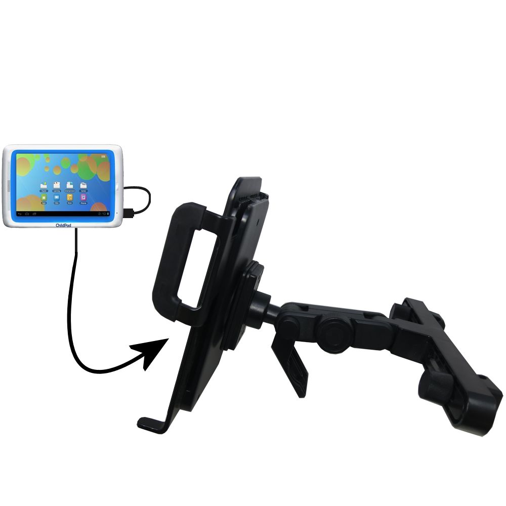 Headrest Holder compatible with the Archos 80 Childpad