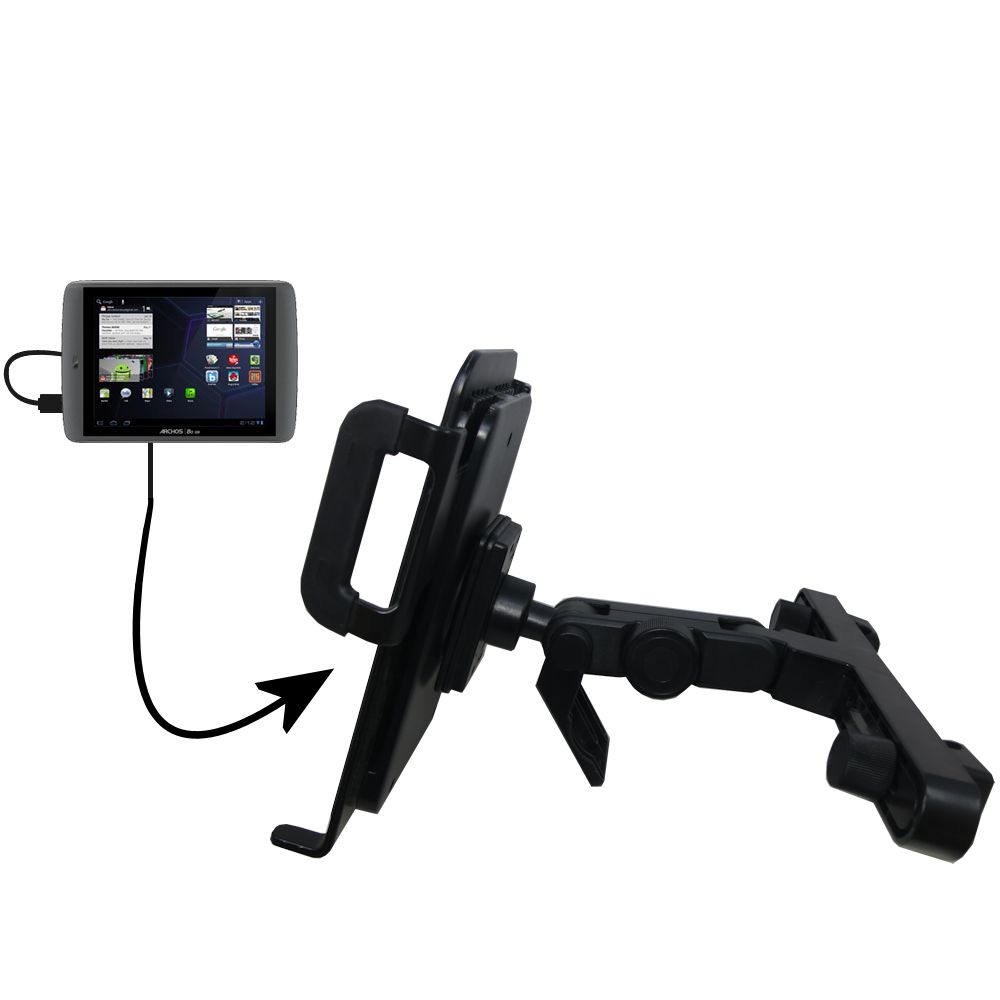 Headrest Holder compatible with the Archos 80 G9