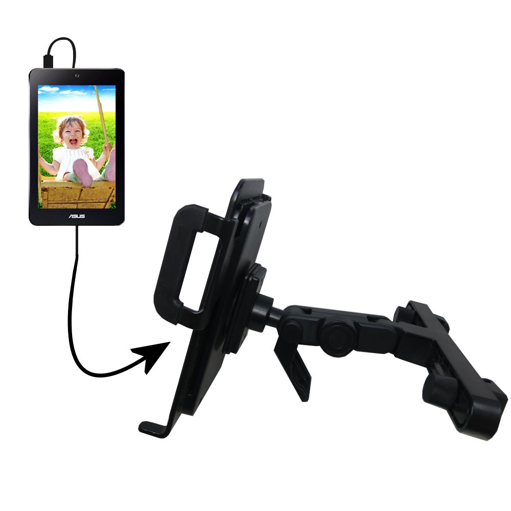 Headrest Holder compatible with the Asus MeMOPad HD 7 inch