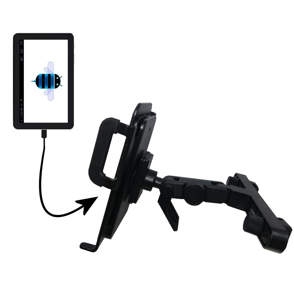 Headrest Holder compatible with the Huawei MediaPad S7-104