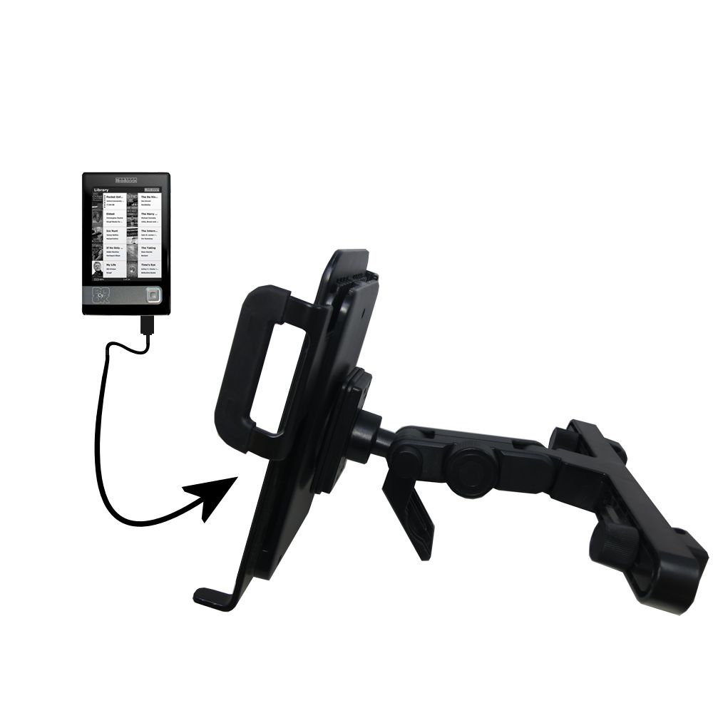 Headrest Holder compatible with the Netronix Bookeen Cybook Gen 3