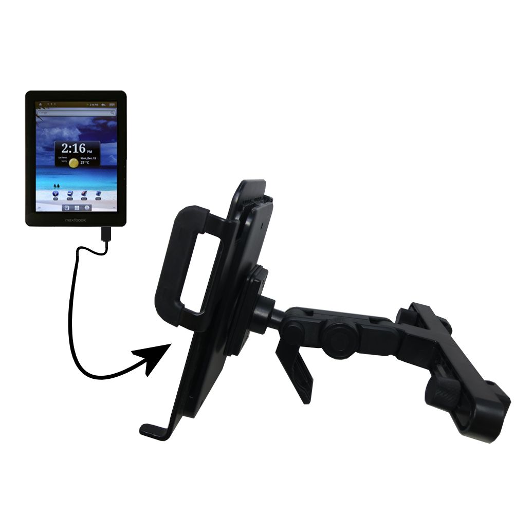 Headrest Holder compatible with the Nextbook Next3 Netbook 3