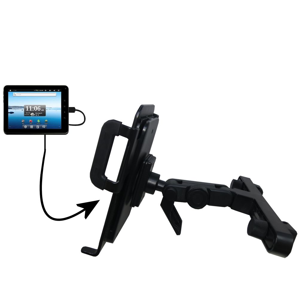 Headrest Holder compatible with the Nextbook Premium8 Tablet
