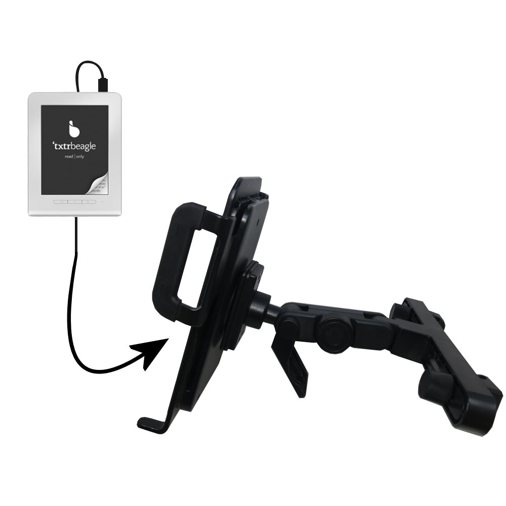 Headrest Holder compatible with the txtr GmbH txtr reader